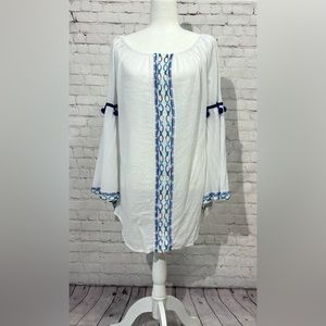 Solitaire Swim Coverup Dress Size M